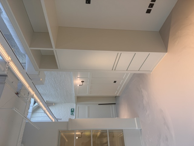 Office bespoke joinery by MV Global Interiors