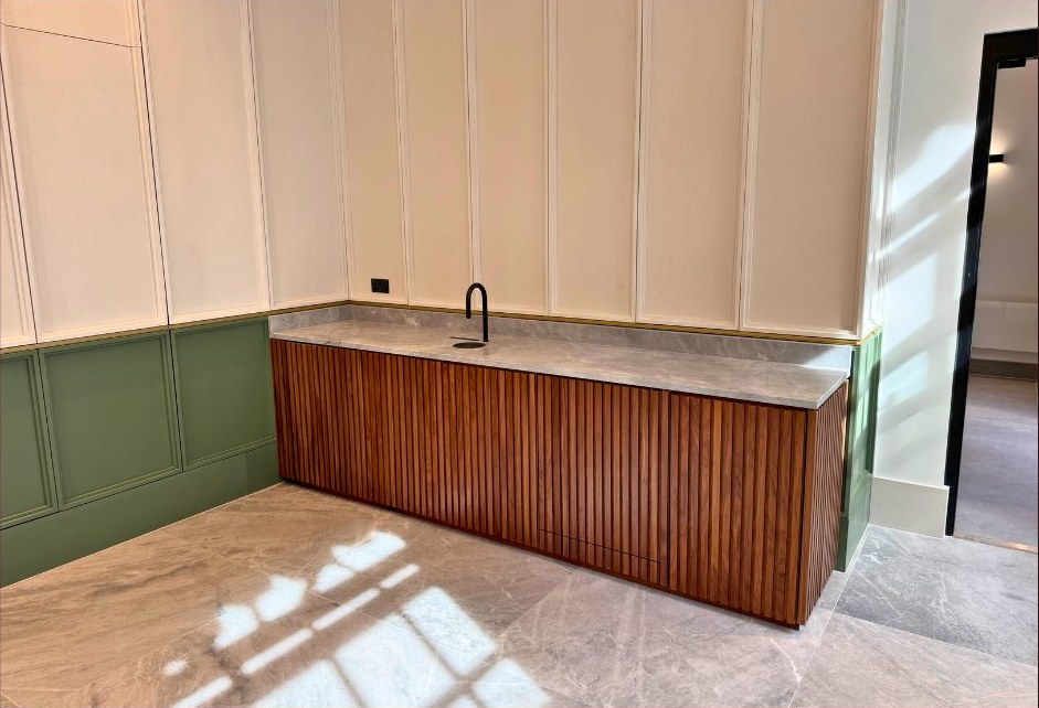 Coffee Station in American Black Walnut — Tea points in London